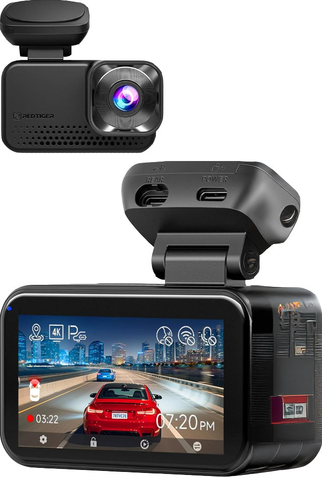 Redtiger ViewClear 70 4K Touchscreen Wifi GPS 2CH 128GB Main Image