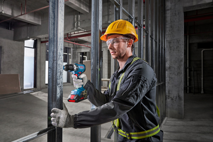 Bosch Professional 5-delige Combiset product in gebruik