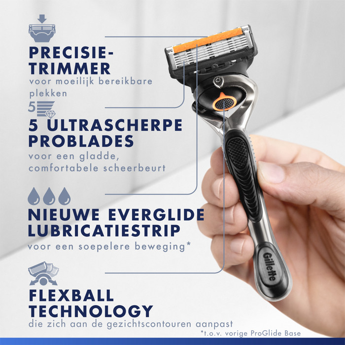 Gillette Proglide Navulmesjes (12 stuks) visual leverancier