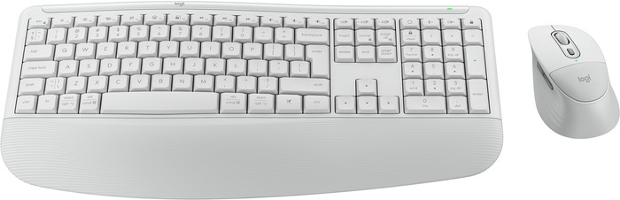 Logitech MK880 Signature Comfort Plus Wireless Keyboard and Mouse Combo Off-white QWERTY Main Image