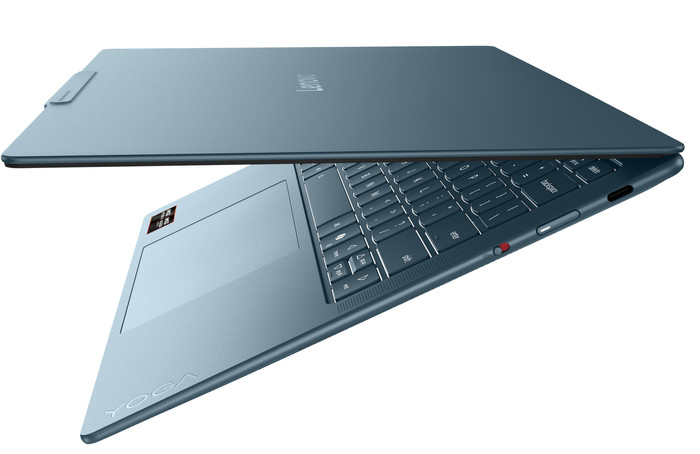 Lenovo Yoga Slim 7 OLED Copilot+ PC 14AGP11 83QS006XMB Azerty rechterkant