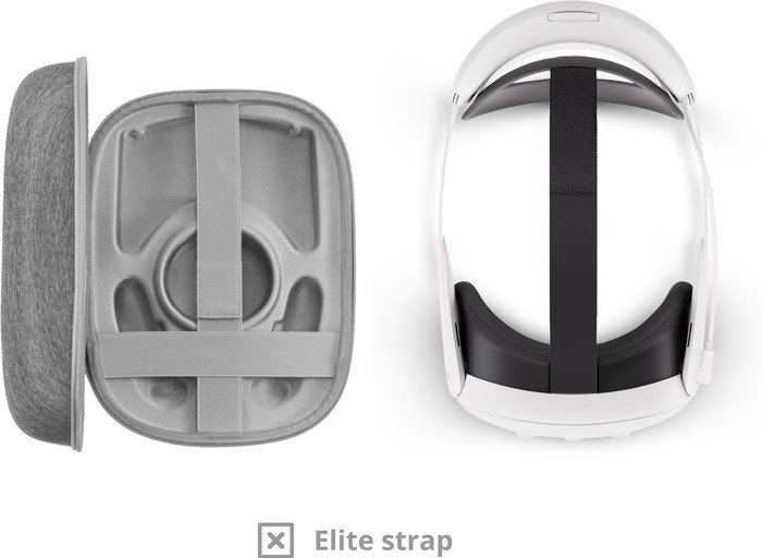 BlueBuilt Étui de Protection pour Meta Quest 3 et 3S intérieur