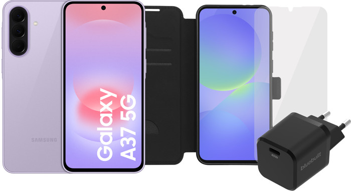 Samsung Galaxy A37 256GB Roze 5G + Compleet Accessoirepakket Main Image