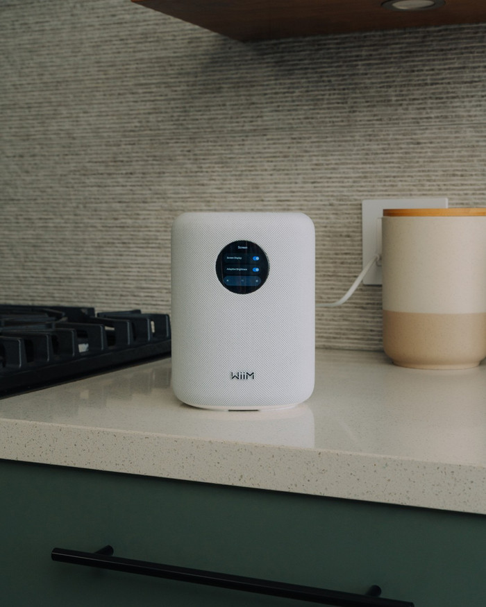 WiiM Sound Wit product in gebruik