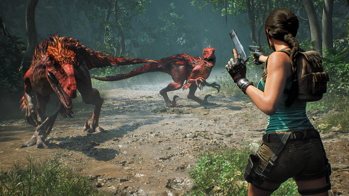 Tomb Raider: Legacy of Atlantis PS5 product in gebruik