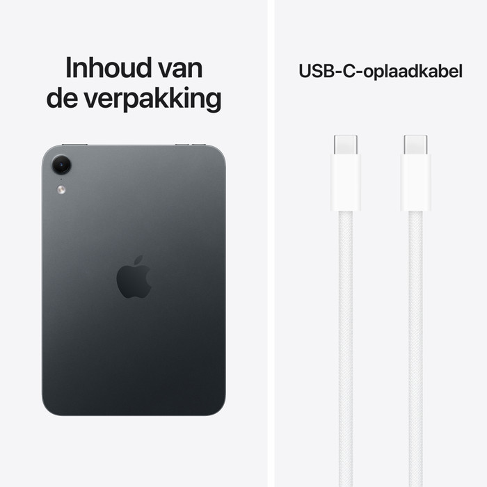Apple iPad mini 8 (2026) 8,5 inch 128GB Wifi Middernacht visual leverancier