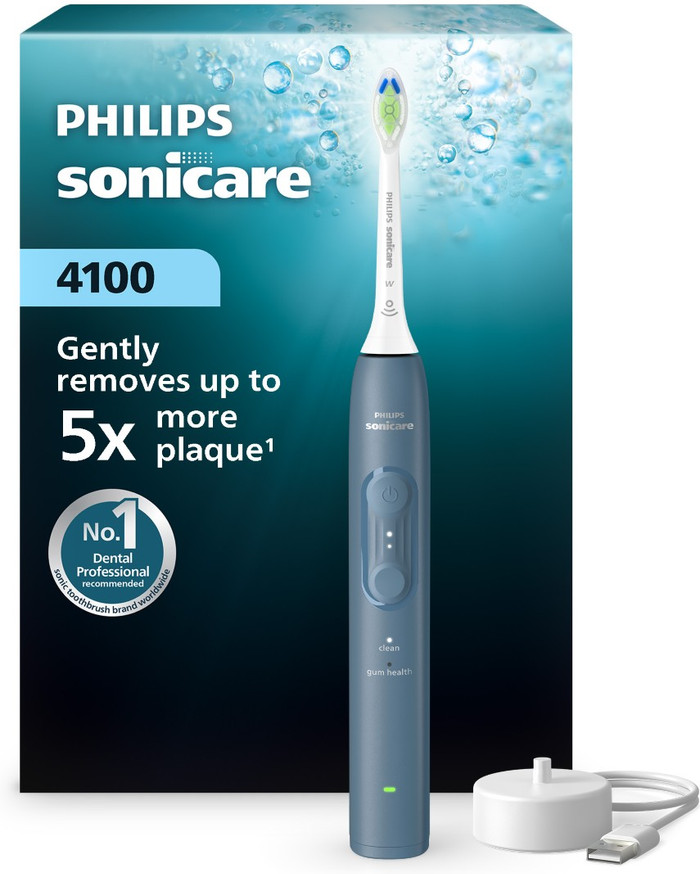 Philips Sonicare 4100 Series HX4041/48 Marineblauw verpakking