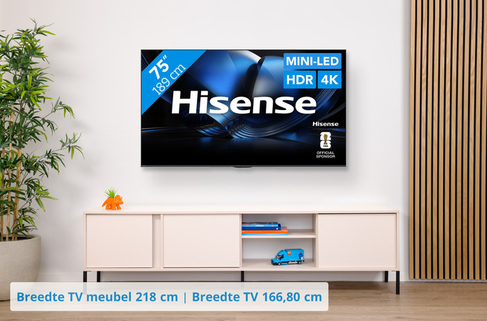 Hisense QD Mini-led 75" U79SE (2026) visual Coolblue 1