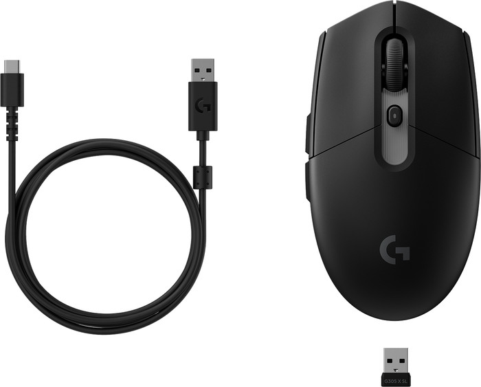 Logitech G305 X Superlight Draadloze Gaming Muis Zwart accessoire