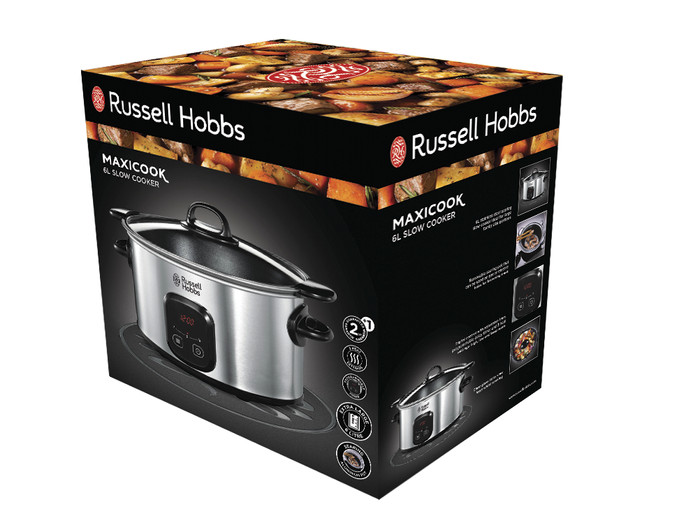 Russell Hobbs MaxiCook Searing Mijoteuse 6 Litres emballage