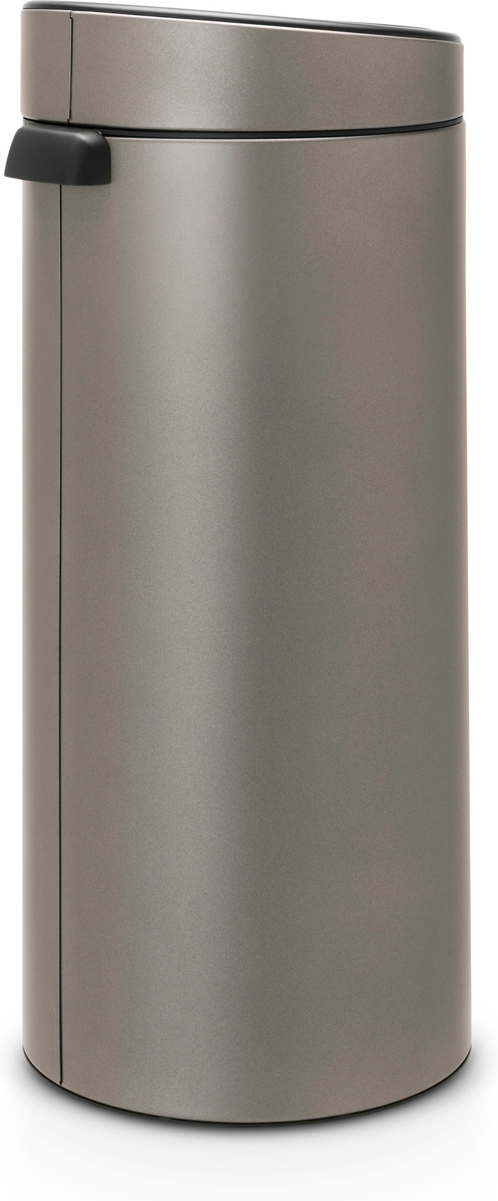 Brabantia Touch Bin 30 Liter Platinum achterkant