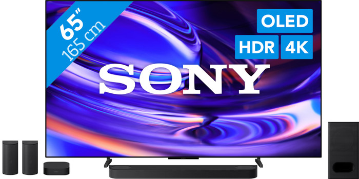 Sony Bravia 6 65" OLED (2026) + Sony Bravia Theatre System 6 Zwart Main Image