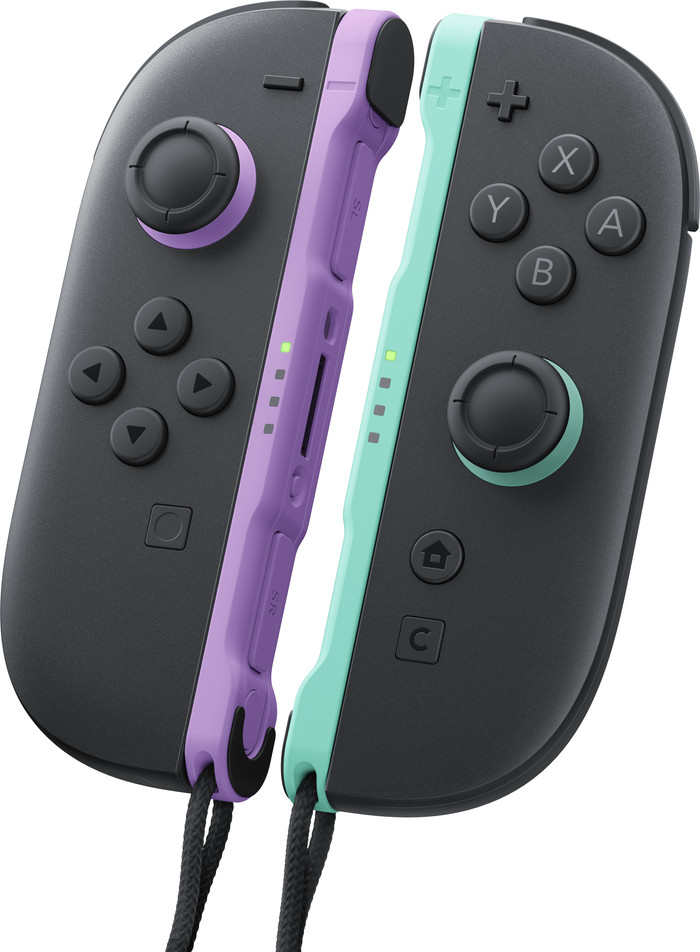 Nintendo Switch 2 Joy-Con set Paars/Groen rechterkant