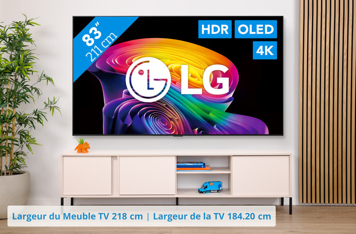 LG OLED 83" C6 (2026) visuel Coolblue 1