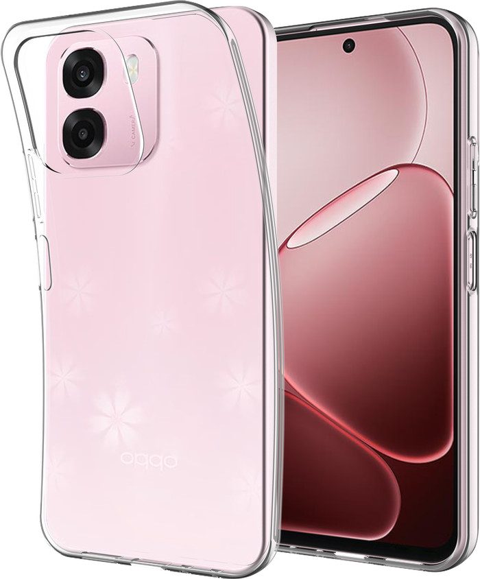 Just in Case KickLite OPPO A6 / A6s Back Cover Transparant linkerkant