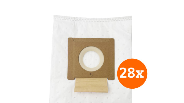 BlueBuilt Sacs d'Aspirateur pour Wisberg B8000 (28 Pièces) Main Image