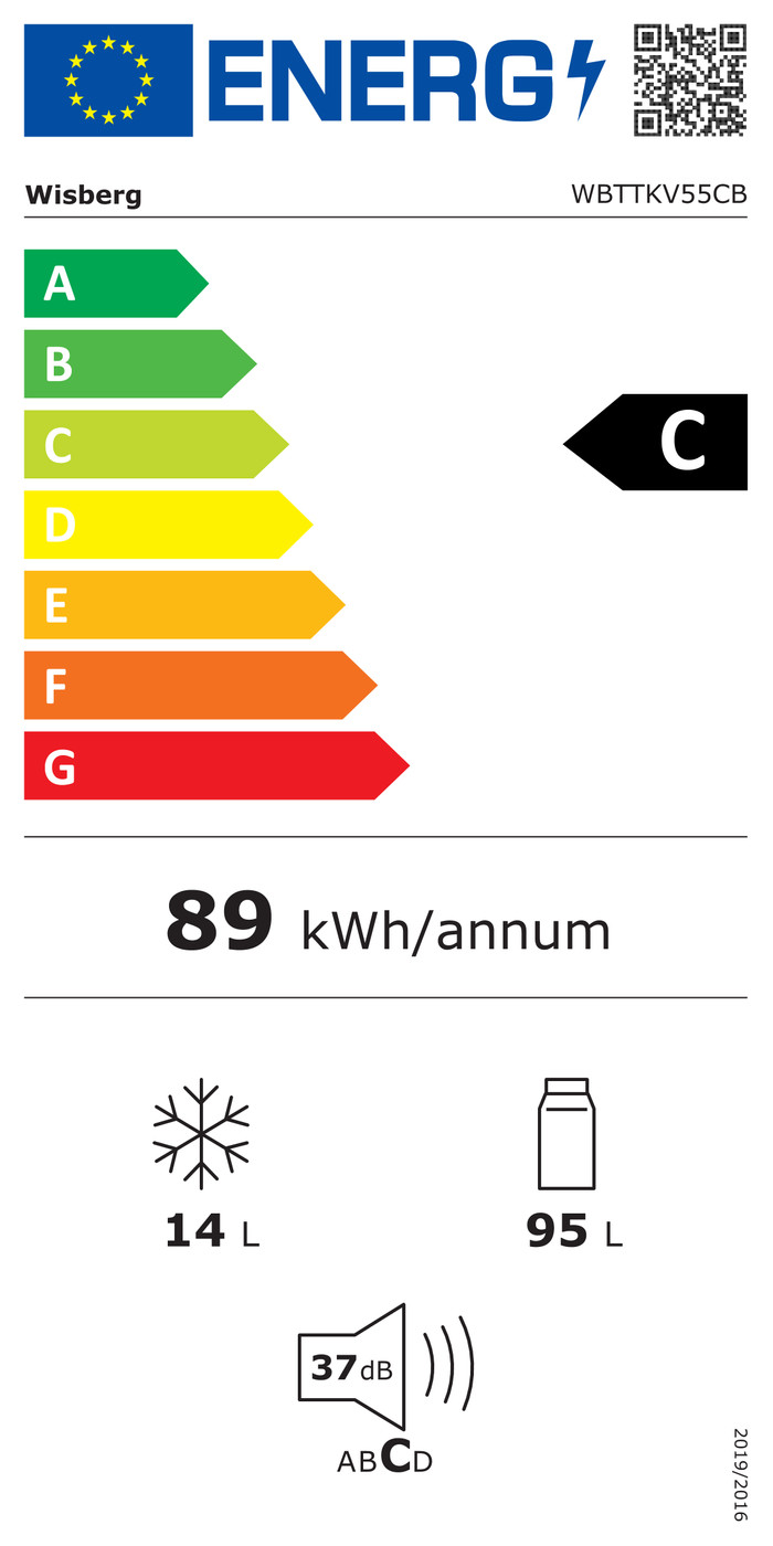 Wisberg WBTTKV55CB energy label
