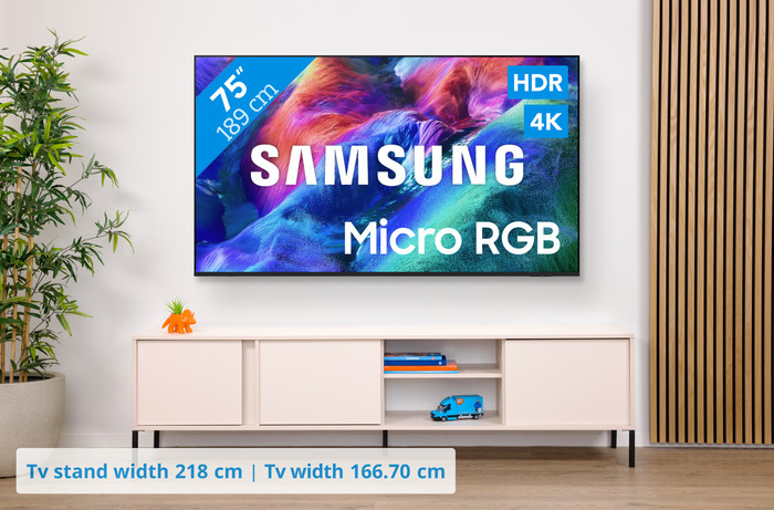 Samsung Micro RGB 75 inches R85H (2026) visual Coolblue 1