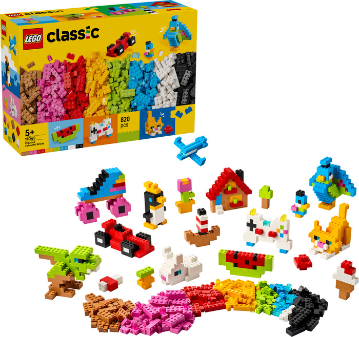 LEGO Classic Kleurrijke Creatieve Stenen 11045 rechterkant
