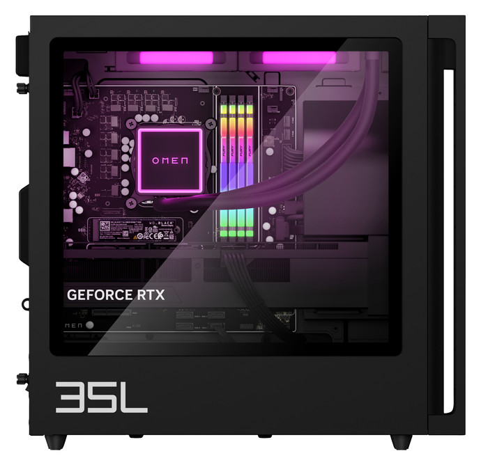 HP OMEN 35L GT16-0985nd rechterkant
