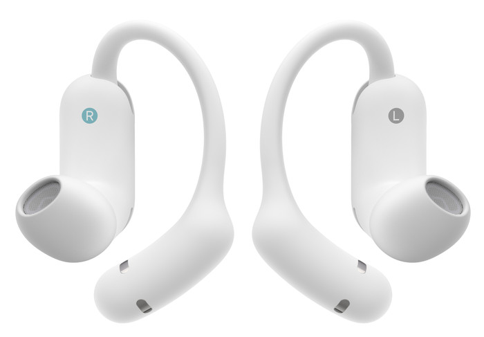 Soundcore AeroFit 2 Pro Wit achterkant