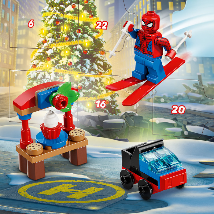 LEGO Marvel Adventskalender 2026 76340 detail