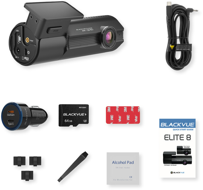 BlackVue Elite 8-1CH 64GB accessoire
