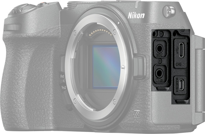 Nikon Z5IIC Body Zwart linkerkant