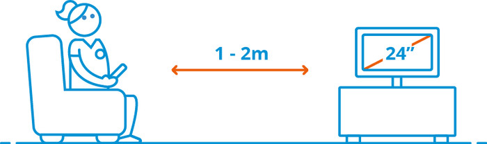 Philips Led 24" PHS6050 (2025) visual Coolblue 2