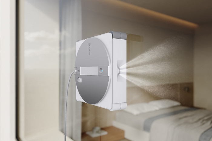 Ecovacs WINBOT W3 OMNI product in gebruik