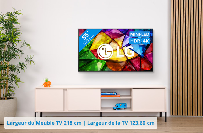 LG RGB Mini-LED 55" B86 (2026) visuel Coolblue 1