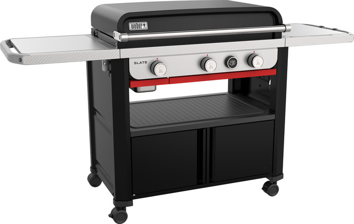 Weber Slate GPD 76 cm Premium Plancha Black linkerkant