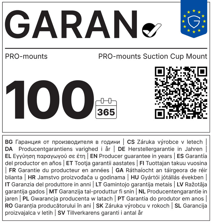 PRO-mounts Suction Cup Mount