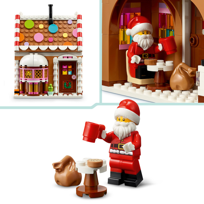 LEGO Winter Gingerbread House 40809 detail