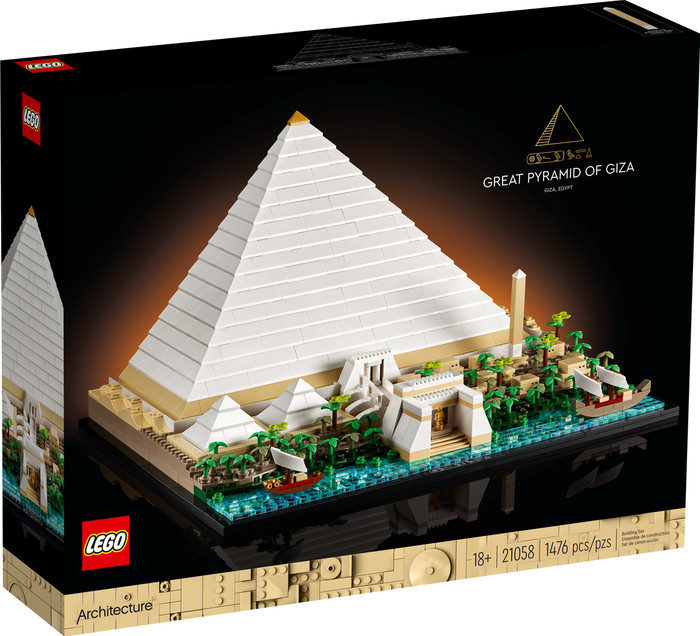 LEGO Architecture - La Grande Pyramide de Gizeh 21058 emballage