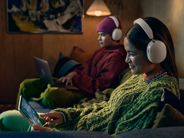 Sonos Ace White product in use