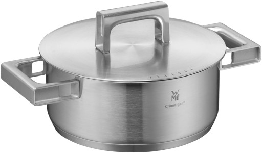 WMF Ultimate Cool Pannenset 5-delig + glazen deksel voorkant