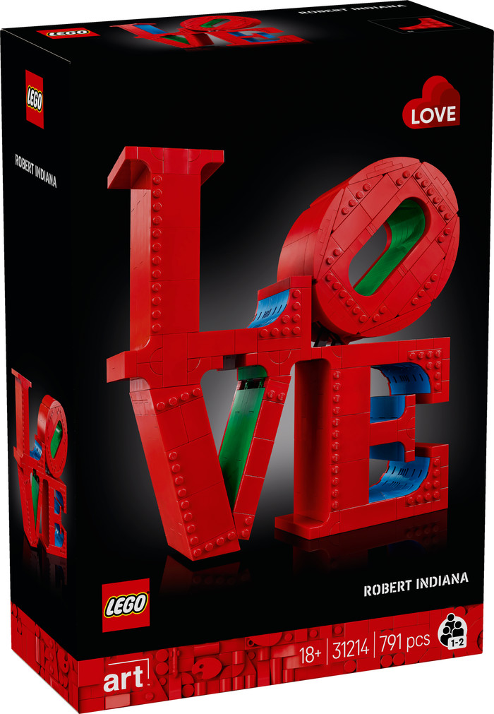LEGO Art LOVE 31214 packaging