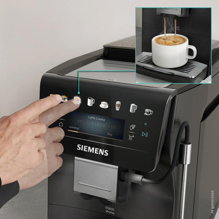 Siemens EQ600 iAroma TP6X7BT8 detail