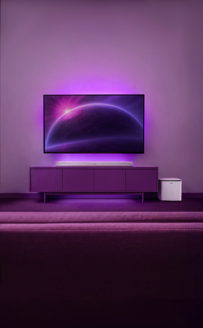 Bose Lifestyle Ultra Subwoofer Wit product in gebruik