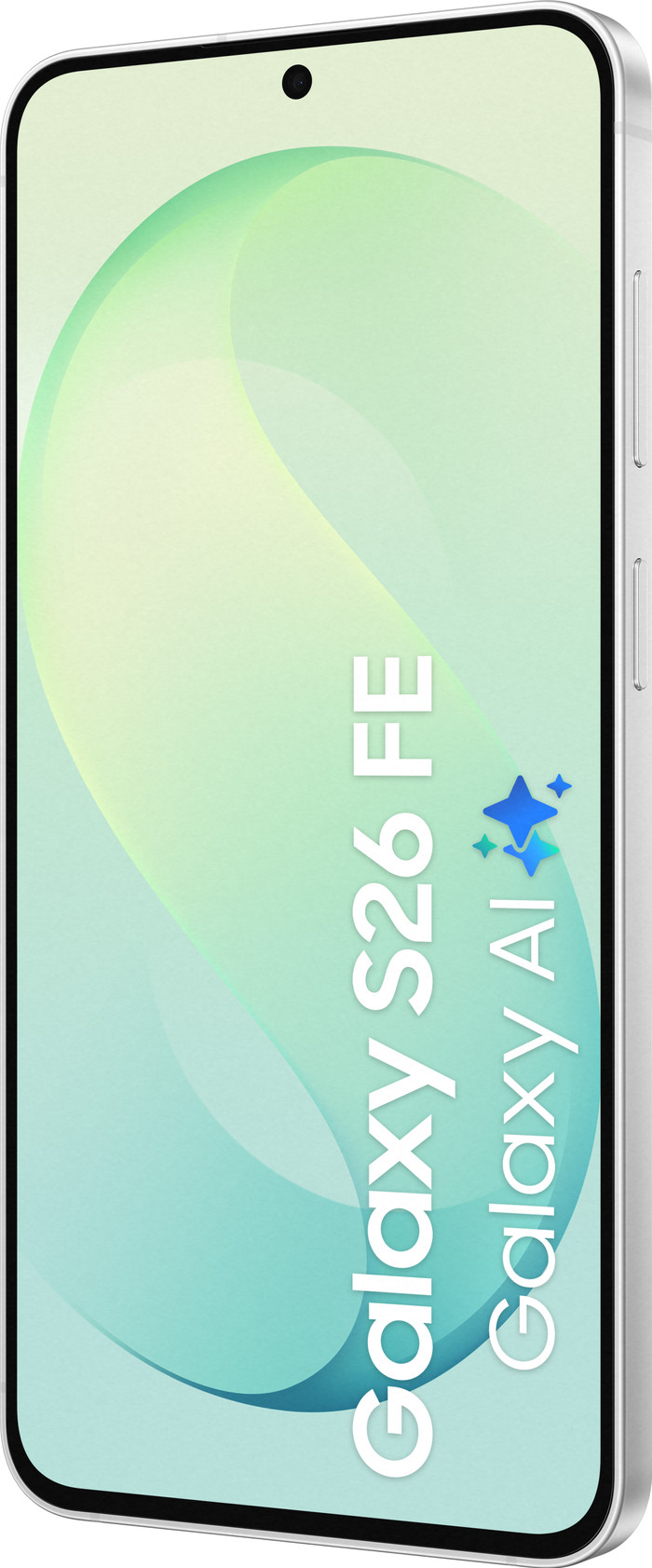 Samsung Galaxy S26FE 128GB Groen 5G voorkant