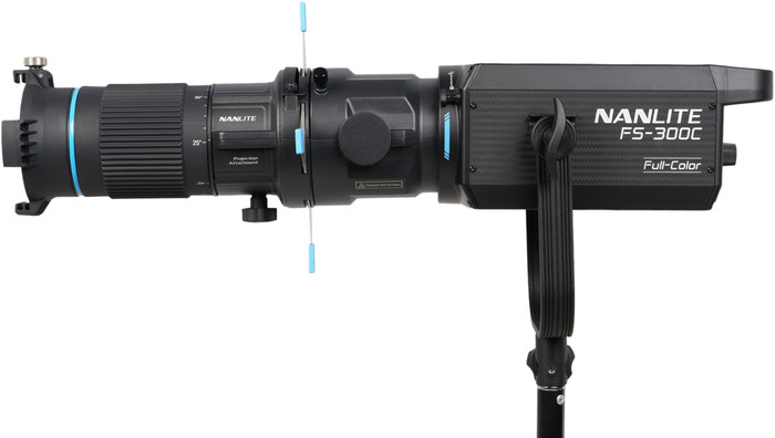 Nanlite Bowens Mount Projection Attachment 25-45 Degrés côté gauche