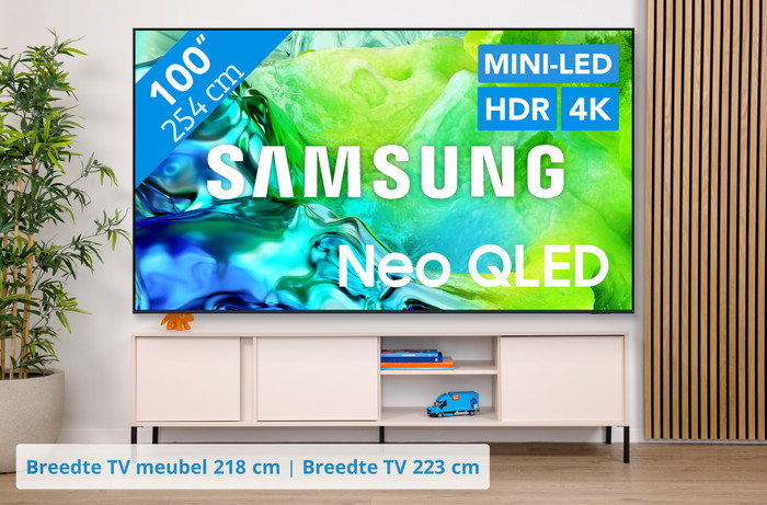 Samsung Neo QLED 100" QN80H (2026) visual Coolblue 1