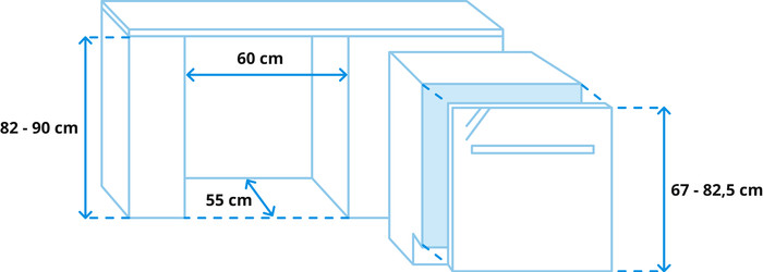AEG FSE7470AP / Built-in / Fully integrated / Niche height 82 - 90cm visual Coolblue 1