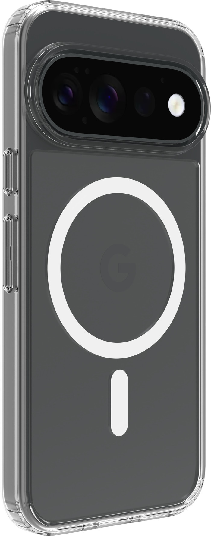BlueBuilt Protective Back Cover met Magneet Google Pixel 11 Pro Transparant linkerkant