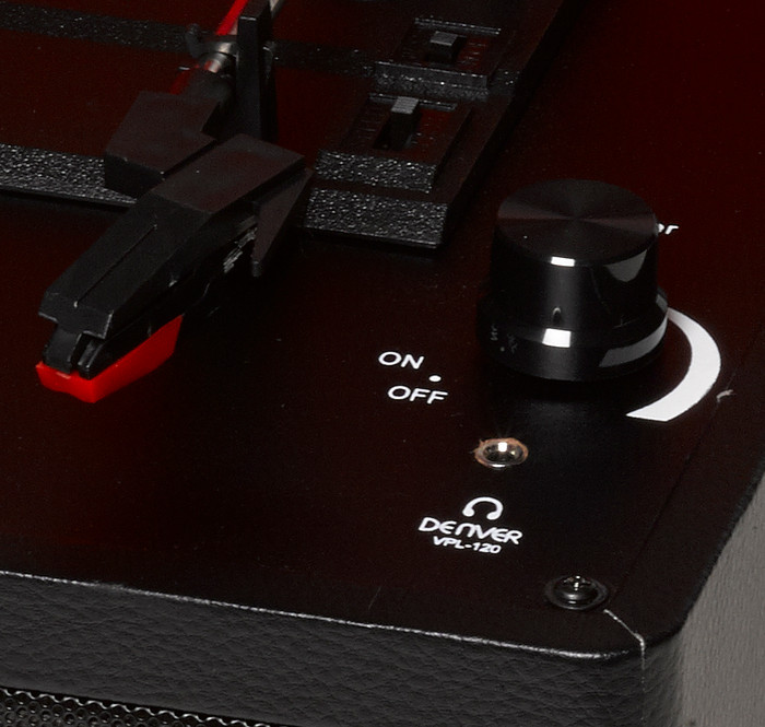 Denver VPL-120 Noir détail