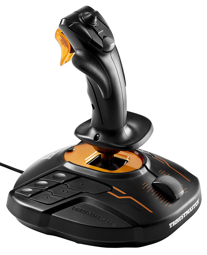 Thrustmaster T.16000M FCS Flight Stick back