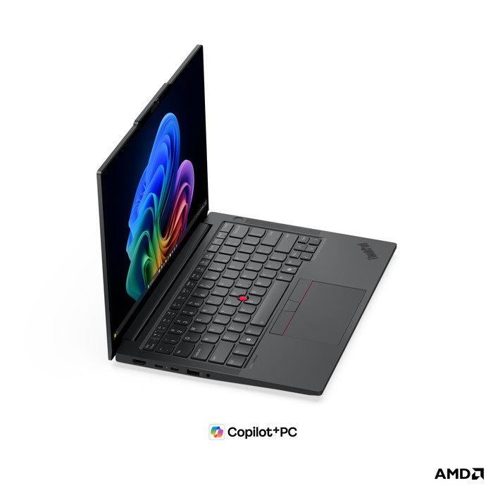 Lenovo ThinkPad E14 Gen 8 (AMD) Copilot+ PC - 21Y2005TMH QWERTY bovenkant