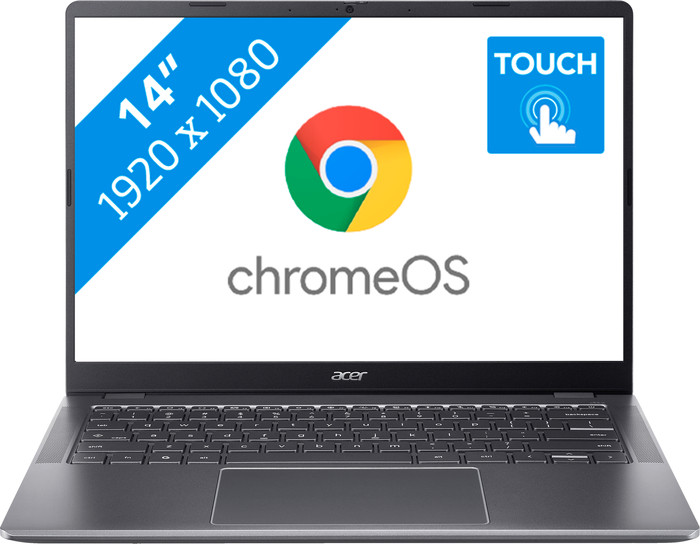 Acer Chromebook Plus 514 CB514-6HT-37VH Azerty Main Image