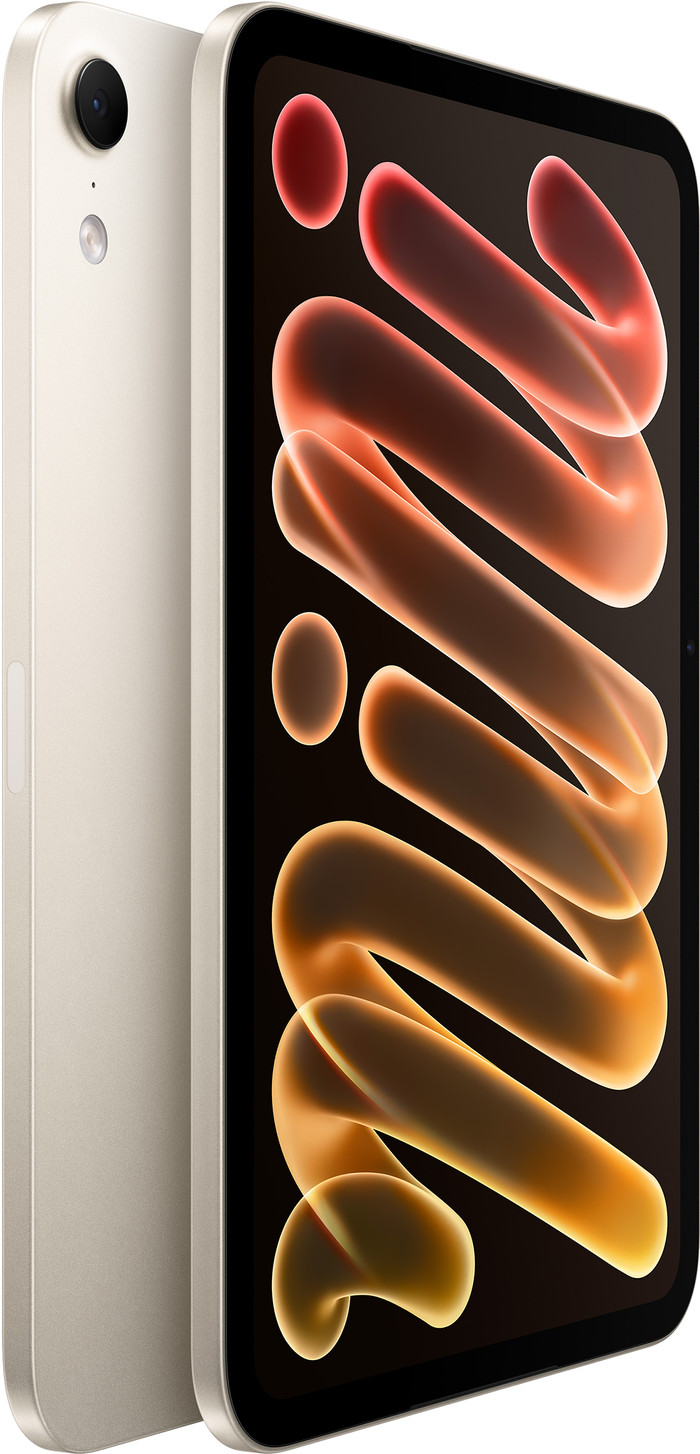 Apple iPad mini 8 (2026) 8,5 Pouces 512 Go Wifi + 5G Lumière Stellaire côté gauche